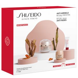 SHISEIDO Benefiance Wrinkle Smoothing Eye Cream Set 24