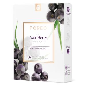FOREO Farm To Face Sheet Mask-Acai Berry X 3