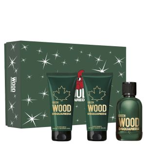 DSQUARED2 Green Pour Homme Set(Edt 100ml+Shower Gel 100ml+After Shave Balm 100ml)23